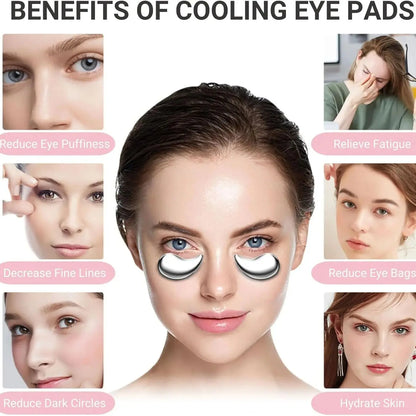 EMS Redlight Eye Massage and Stainless Steel Cooling Eye Pad