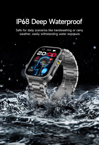 New Laser Treatment Three High Smart Watch Men ECG Heart Rate
