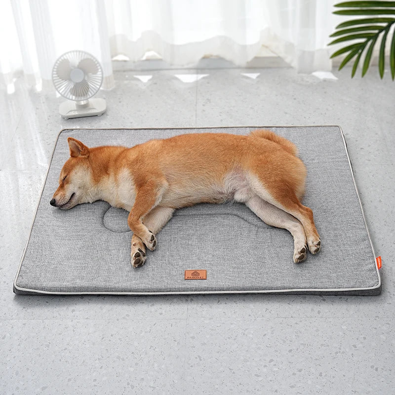 Winter Washable Dog Bed Reversible Dog Crate Pad