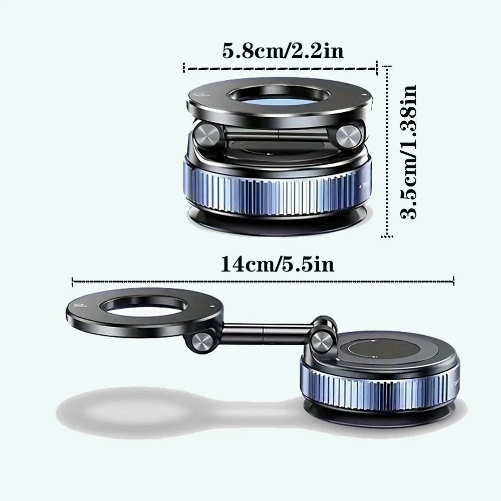 Magnetic Suction Cup Phone Mount for Magsafe 360° Adjustable