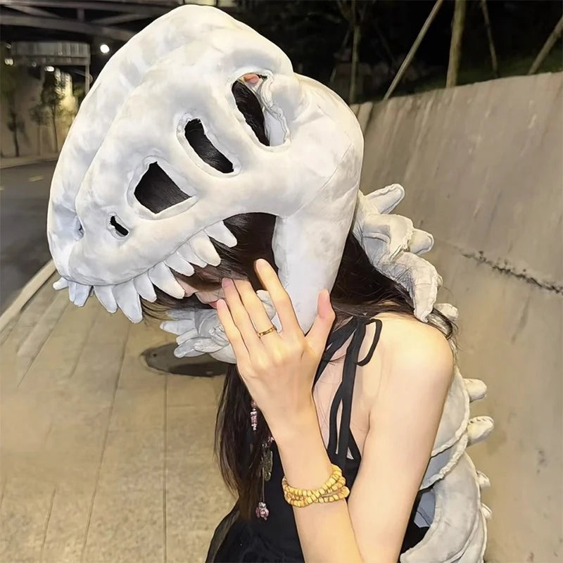 Realistic Dinosaur Skeleton Costume Set