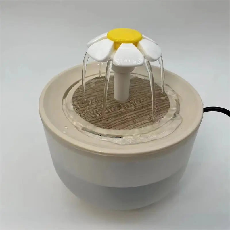 Pets Water Fountain Auto Filter USB Electric Drinker Bowl