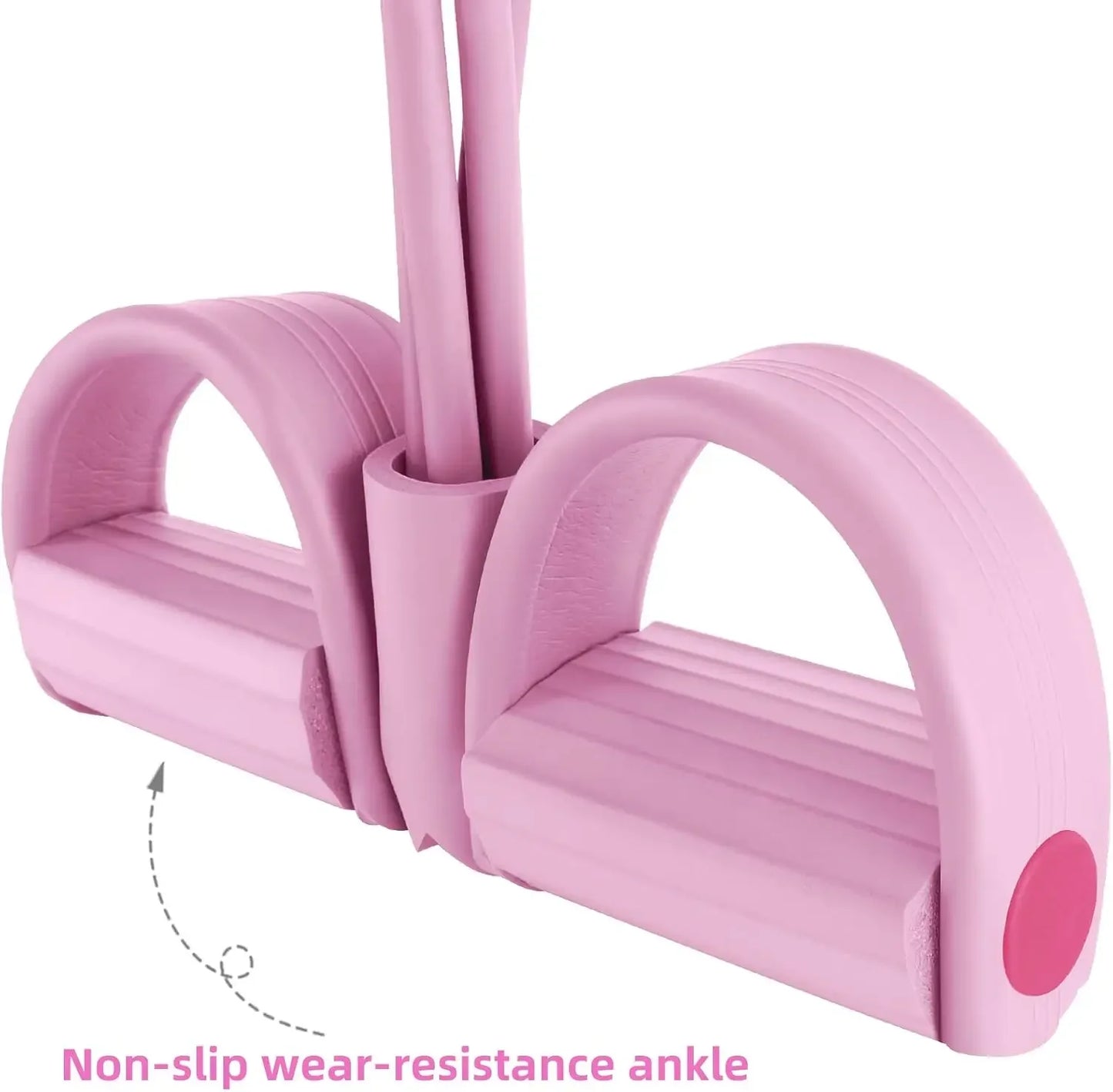 4-Level Resistance Band Tensioner with Non-Slip Handles