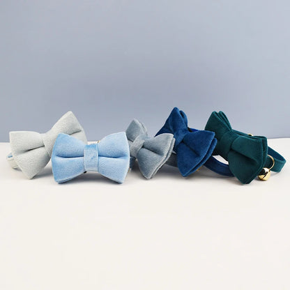 Stylish Adjustable Cat Collar with Bowknot