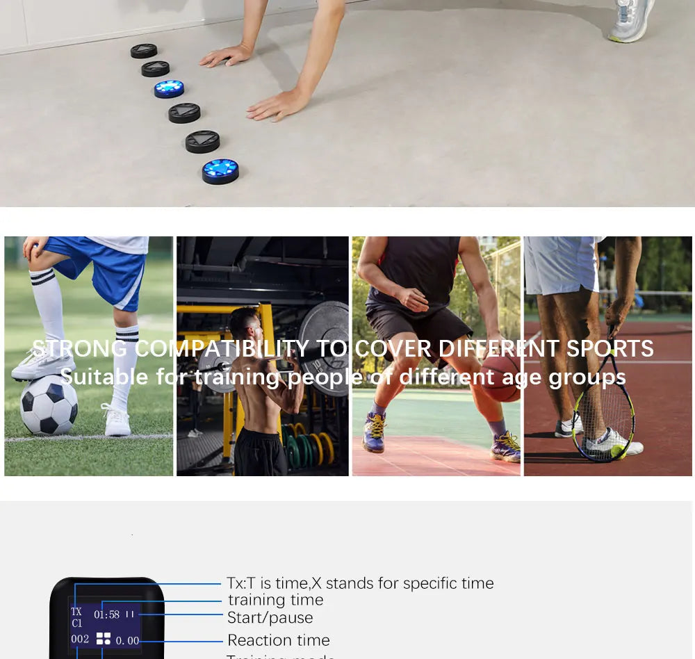Response Agility Training Light, Children's Physical Fitness