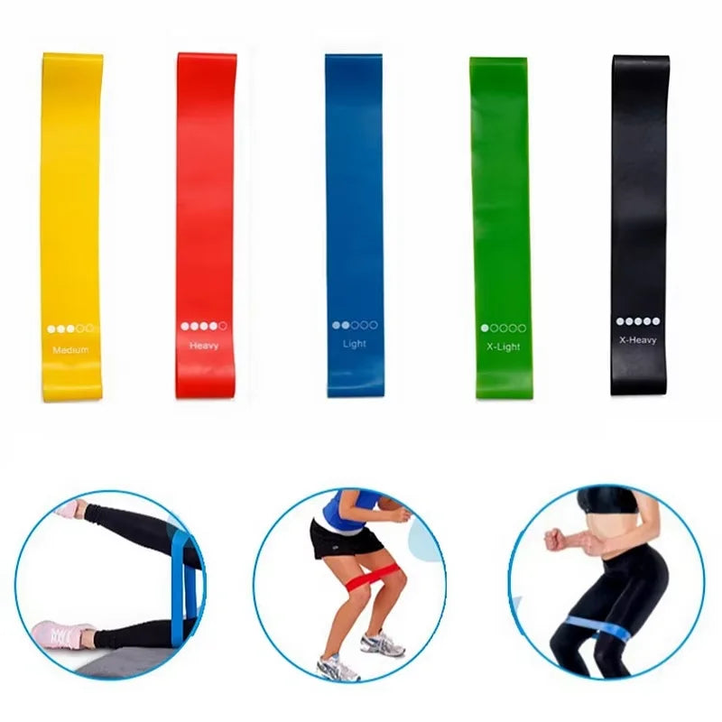 Tpe Resistance Bands Fitness Set Rubber Loop Strength