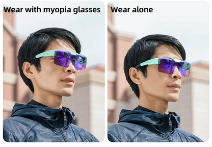 Photochromic Glasses Flip Design Polarized Sunglasses