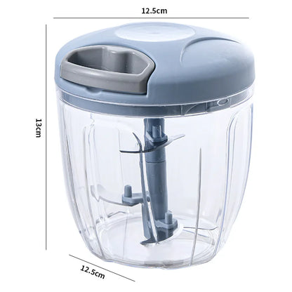 Manual Garlic Mincer Pull Type Garlic Press Maker