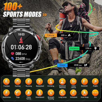 New T-Rex3 Pro 1100mAh Battery Smart Watch GPS Path
