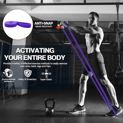Latex TPE Resistance Band Yoga Fitness Tension Band