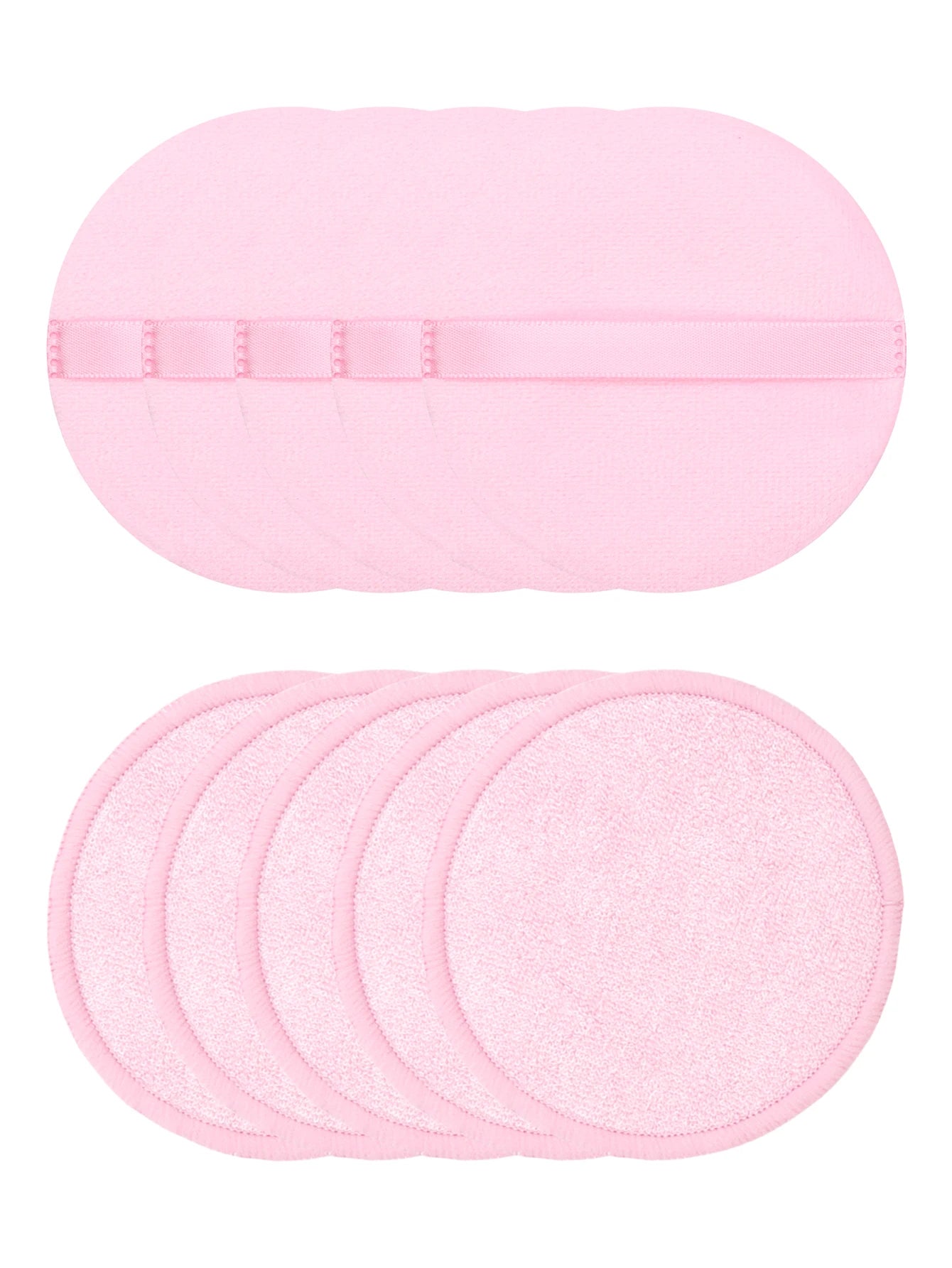 10Pcs Makeup Remover Pads Can Be Soaked in Water