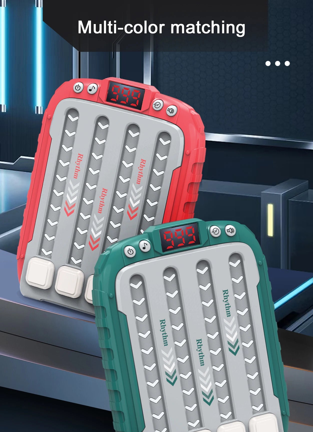 Decompress game consoles Defusing music exercise