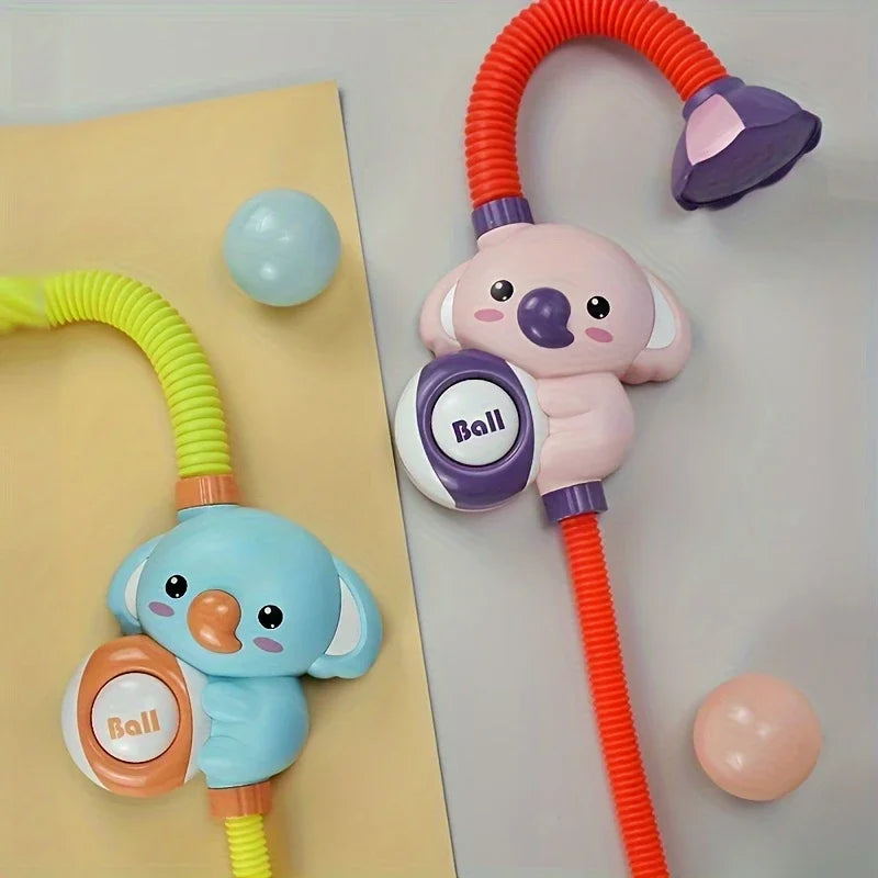 1Set Cartoon Cute Little Elephant Electric Shower