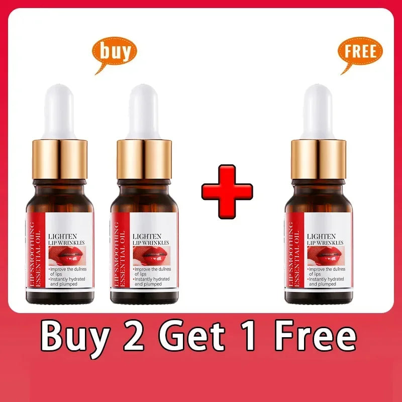 Lip Booster Plumping Serum Oil Hyaluronic Acid Moisturising
