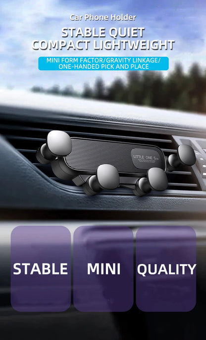 Gravity Car Phone Holder for 4.7-7 inch Mobile Phone Car Air Vent