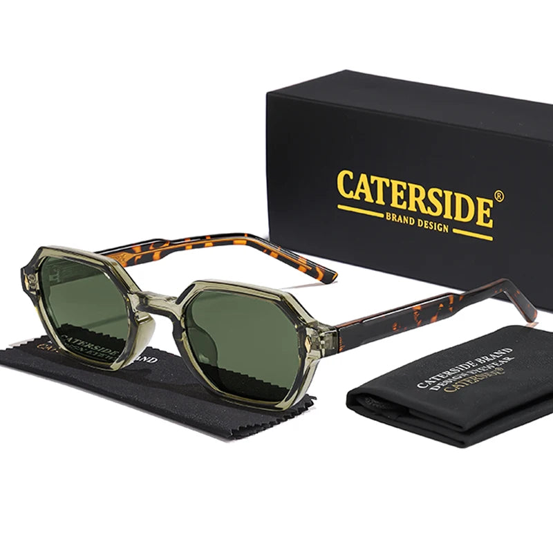 Punk Polygonal Men Sunglasses Personalized Design Square