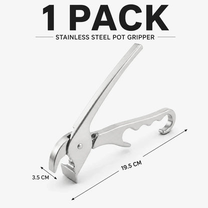 Aluminum Alloy Pizza Pan Gripper Anti Scald Hot Dish