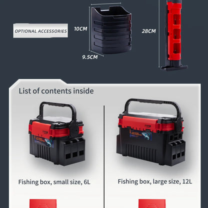 Fishingfans Fishing Box Organizer Multi-function Lure