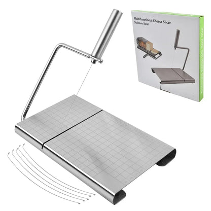 Cheese and Butter Slicers with Wire Cheese Adjustable