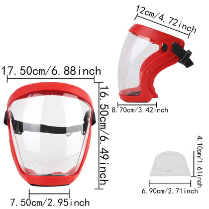 Cover Oil-splash Proof Mask Full Face Shield Kitchen Tool