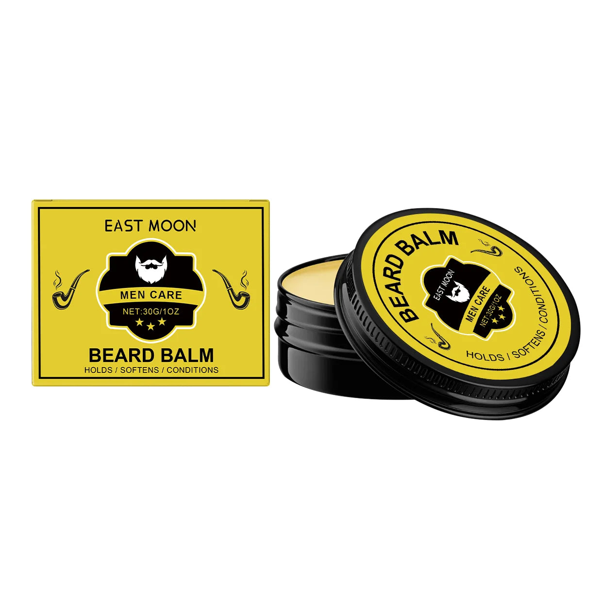 Natural Plant Extract Hair Care Set For Men 2in1 Beard Care