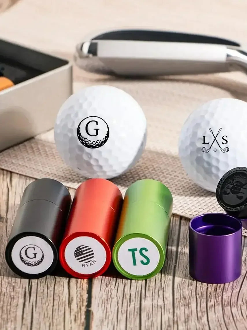 Custom Golf Ball Stamp Personalized Golf Ball Stamp