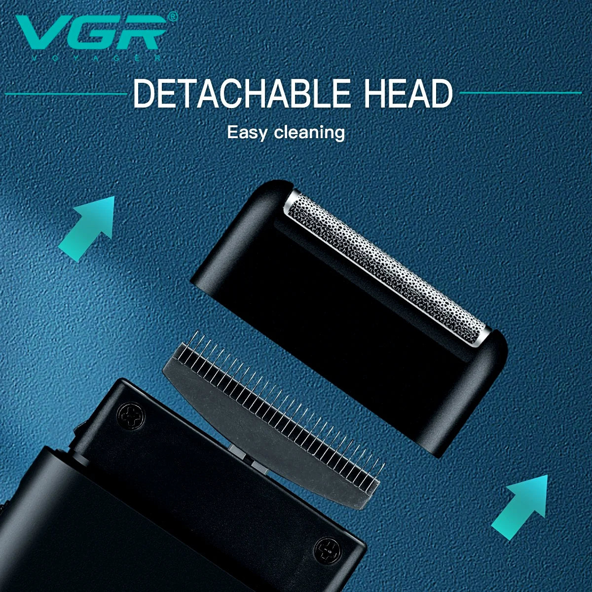VGR Electric Shaver Professional Beard Trimmer Razor for Men V-390