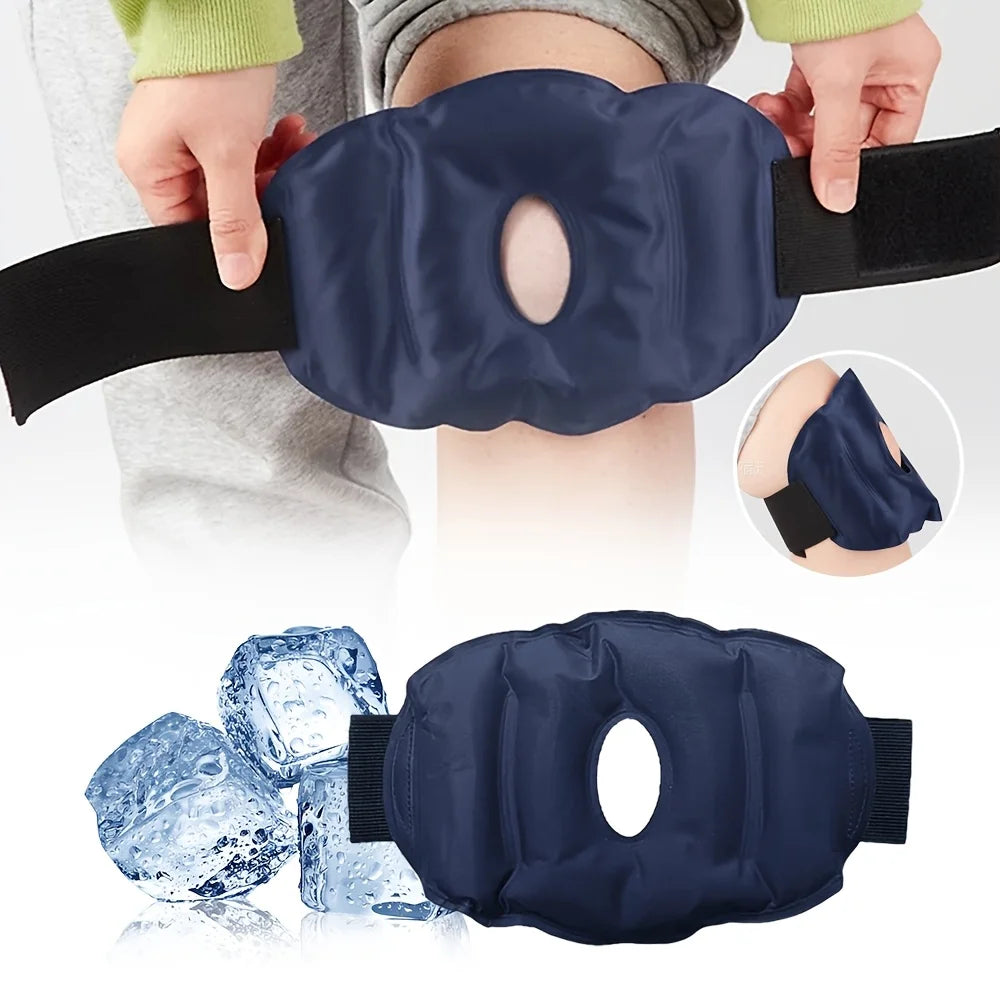 Reusable Knee Ice Pack Wrap Ice Pack for Knee Adjustable