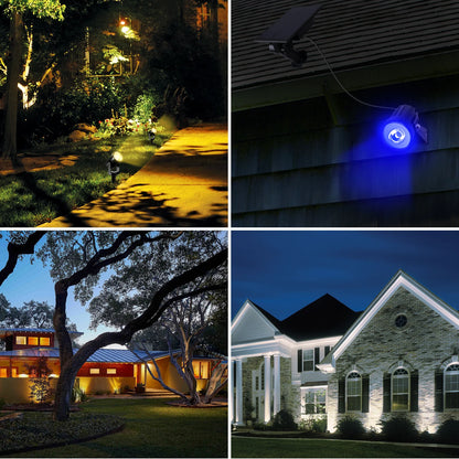 Solar Powered Spotlight IP65 Solar LED Light Outdoor