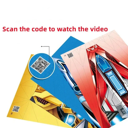 36Pcs Children Creative Origami Paper Planes Folding