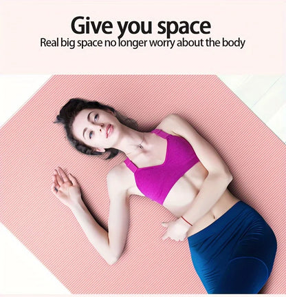 10/Thick NBR Yoga Mats Anti-slip Sport Fitness Mat Blanket