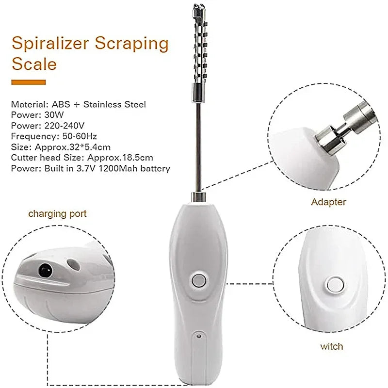 Electric Fruit Corer Electric Scale Scraper Egg Beater