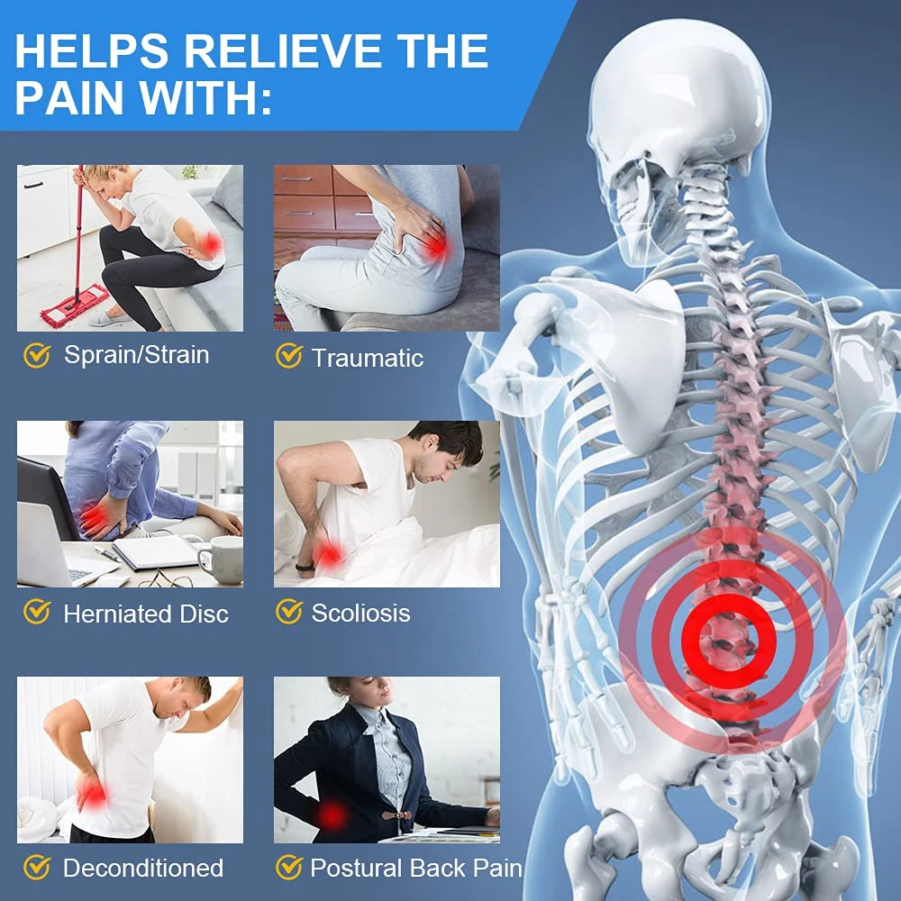 Heavy Duty Back Brace for Lifting - Lower Back Pain
