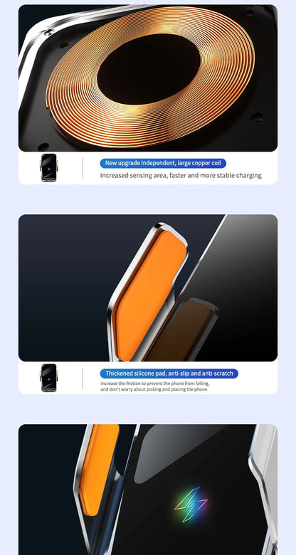 Phone Holder Car Magnetic Phone Mount Smart Sensing