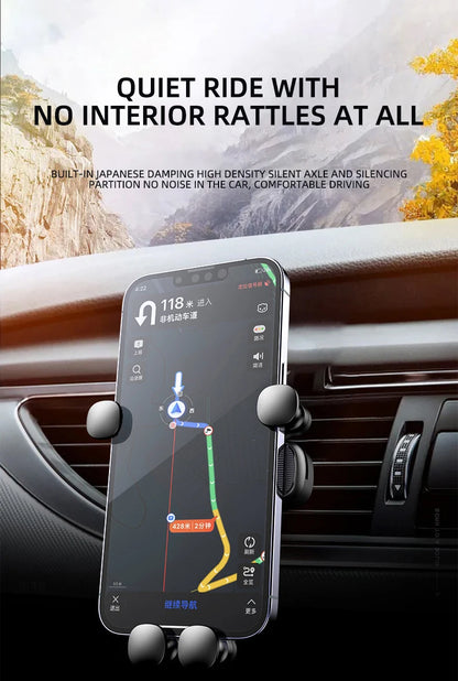 Gravity Car Phone Holder for 4.7-7 inch Mobile Phone Car Air Vent