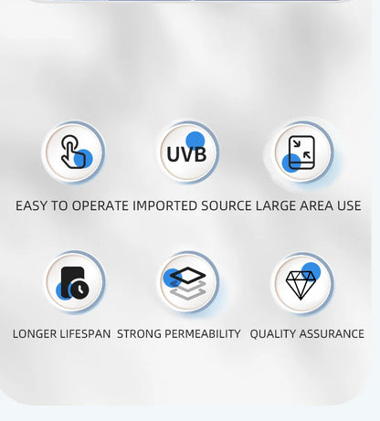 Ultraviolet Phototherapy Instrument Use UVB Lamp