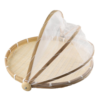 Bamboo Woven Baskets Anti-Mosquito Nets Covers