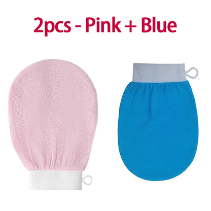 Exfoliating Gloves Dead Skin Scrubber Shower Gloves Bath Towel