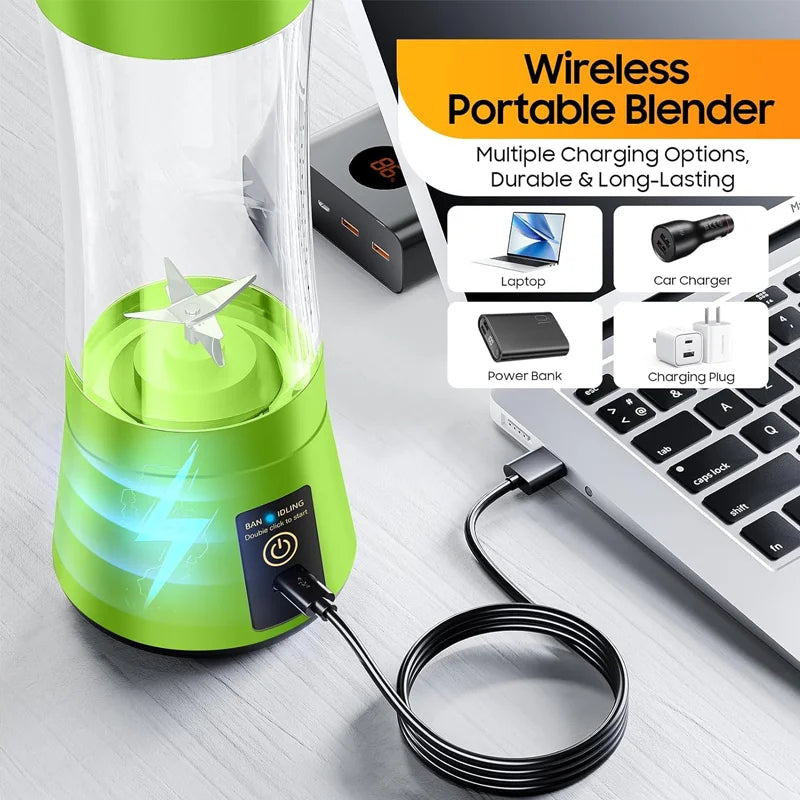 380ml household juice mixer mini electric juicer