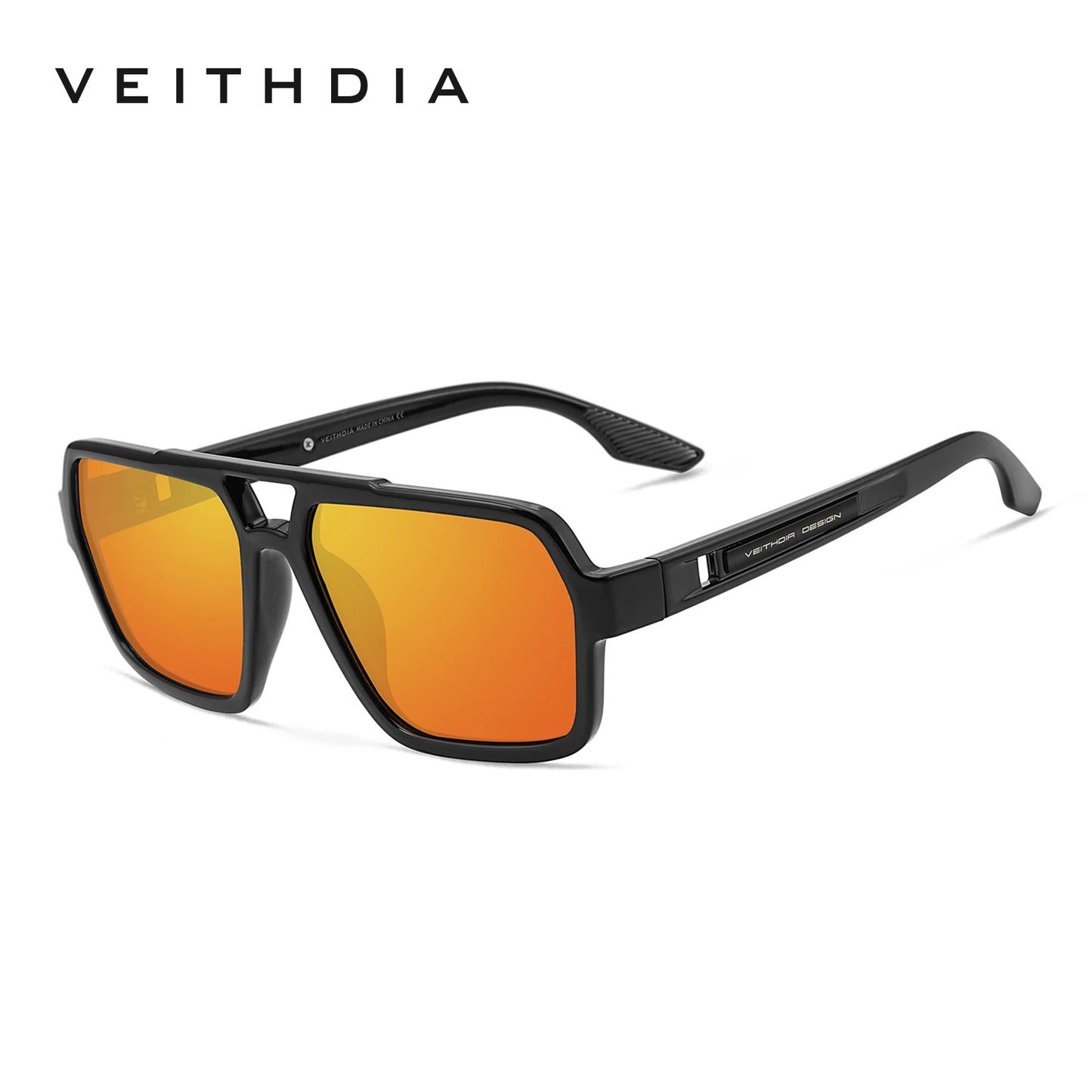 New Arrival Square Sunglasses TR90 Frame Glasses Photochromic