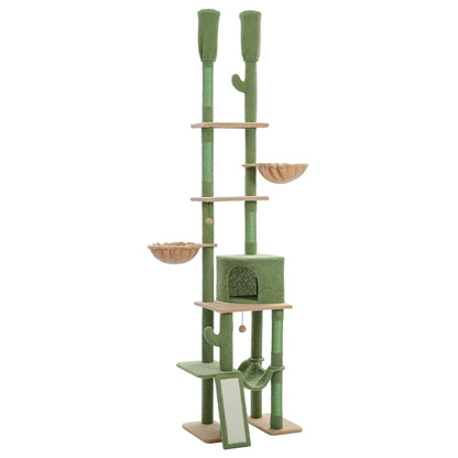 Cactus Cat Tree Floor to Ceiling Tower Scratching Posts