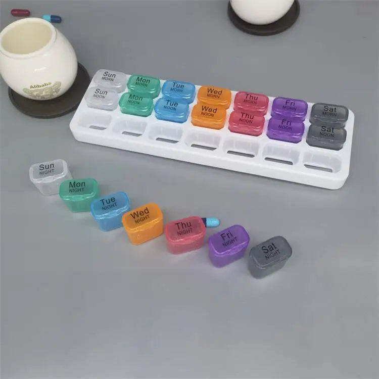 Monthly 31/32 Grids Pill Box Case Container Organizer