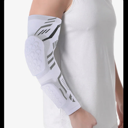 Sports Anti-collision Padded Arm Sleeves, Elbow Forearm