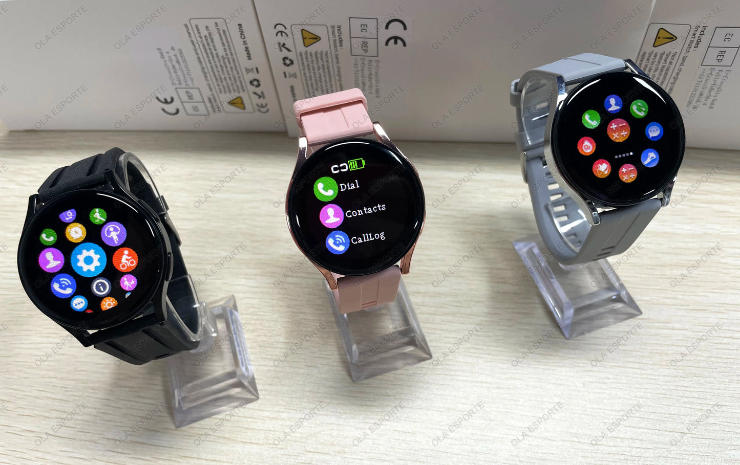 Women Bluetooth Call Smart Watch HeartRate Blood Pressure