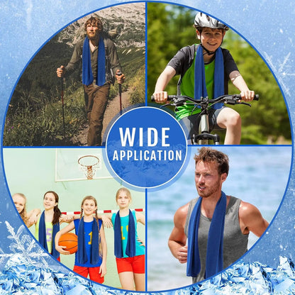 Instant Cooling Sports Towels - Reusable Ice Towels
