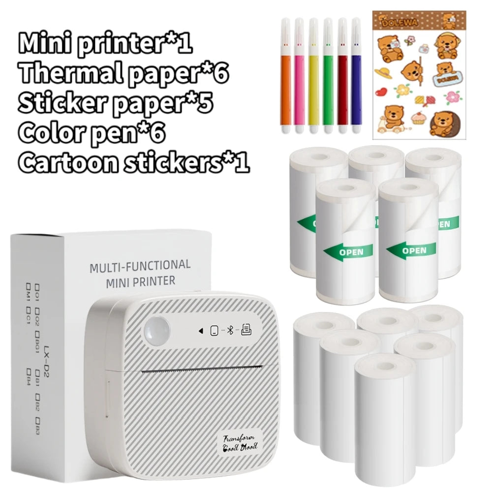 B3 Portable Mini Printers Wireless Bluetooth Inkless