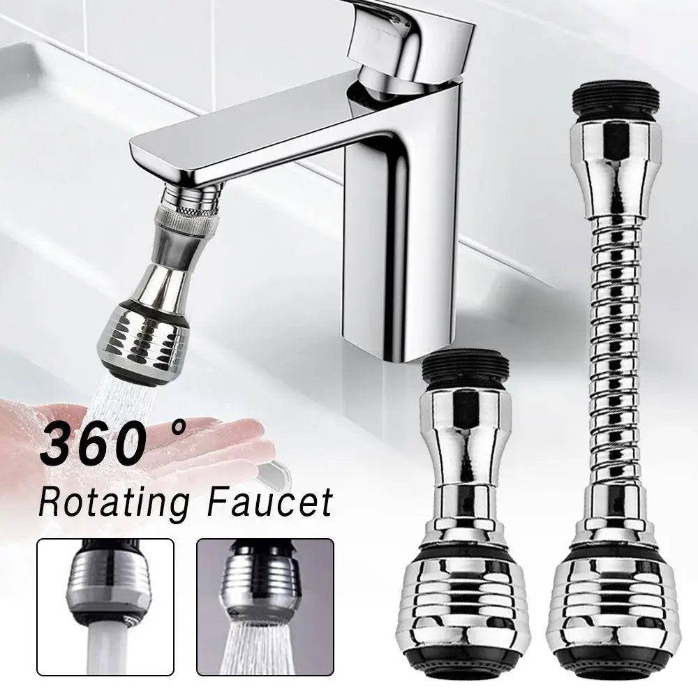 360° Adjustment Kitchen Faucet Extender Kitchen Dual Mode