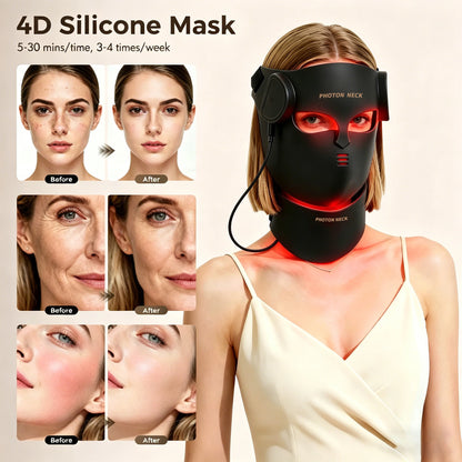 Red Light Therapy 8 Colors LED Face Mask