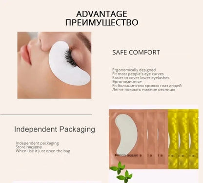 Eye Patches Under Eyelash Pads