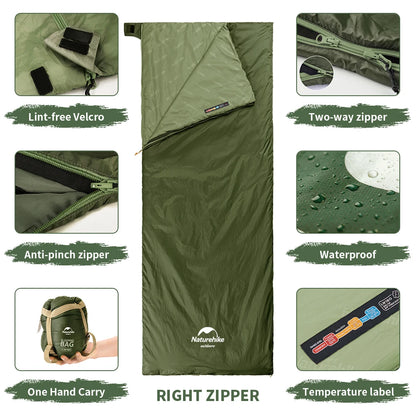 Naturehike lw180 Sleeping Bag Ultralight Cotton Outdoor